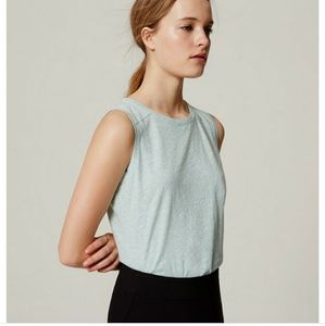 LOFT vintage soft swing tank mint green color